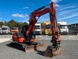 2019 Kubota KX080-4A mini excavator, side view