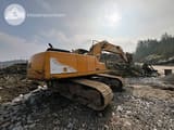 1999 Samsung SE 240 NLC-3 crawler excavator, rear three-quarter view