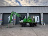 2022 Sennebogen 818-E material handler, side profile view