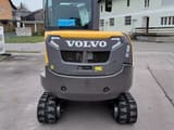 2017 Volvo EC35D mini excavator, rear view