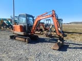 1998 Volvo EB25.4 mini excavator, side view
