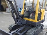 2002 Volvo EC35 mini excavator, front three-quarter view