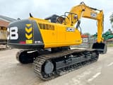 2025 JCB 215LC crawler excavator, rear three-quarter view