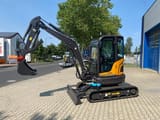 Berger Kraus BK4000KJS mini excavator, side view