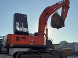 2018 Hitachi Zaxis 350-5G crawler excavator, side view