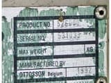 1992 Komatsu PC210LC crawler excavator identification plate