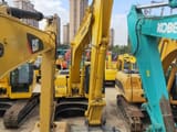 2018 Komatsu PC200-6 crawler excavator, front view