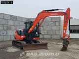 2022 Kubota KX080-4A2 mini excavator, front view