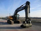 2023 Hyundai HX360L crawler excavator, side view