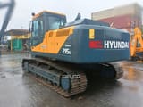 2026 Hyundai Robex 215L SMART PLUS crawler excavator, rear three-quarter view
