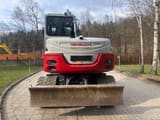 2020 Takeuchi TB295W wheel excavator rear view