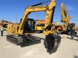 2024 Caterpillar 308E2 crawler excavator, front three-quarter view
