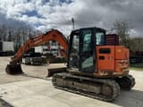 2016 Hitachi ZX85USB-5A crawler excavator, side view