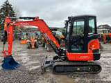 2023 Kubota KX037-4 mini excavator, side view