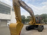 2016 Caterpillar 330B crawler excavator, front three-quarter view