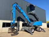 2022 Fuchs MHL320F material handler, side view