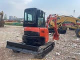 2023 Sany U35 mini excavator, rear three-quarter view