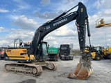 2023 Hyundai HX220AL crawler excavator, side view