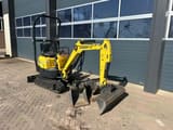 2016 Yanmar VIO10-2A mini excavator, side view