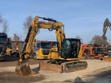 2022 Caterpillar 315-07B crawler excavator, side view