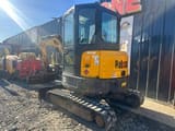 2016 Bobcat E35 mini excavator, rear three-quarter view