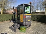 2026 Volvo EC18E crawler excavator, rear three-quarter view