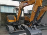 2025 XCMG XE60GPRO crawler excavator, front three-quarter view