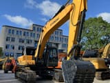 2024 Hyundai R305LC-9S crawler excavator, front three-quarter view