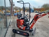 Mole M12 mini excavator, side view