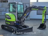 2024 Zoomlion ZE35GU mini excavator rear three-quarter view