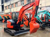 2019 Kubota KX155-5 mini excavator, front three-quarter view