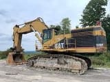 2003 Caterpillar 5110 B crawler excavator, side profile view