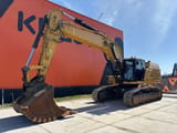 2020 Caterpillar 352 crawler excavator, side view