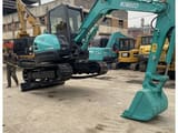 2020 Kobelco SK55SR mini excavator, side profile view