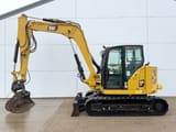 2019 Caterpillar 308CR mini excavator side view