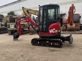 2020 Yanmar ViC35 mini excavator, side view