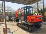 2022 Doosan DH55 crawler excavator, rear three-quarter view