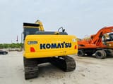 2019 Komatsu PC200-6 crawler excavator rear view