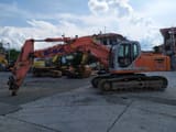 2003 Kobelco E 235 crawler excavator side view