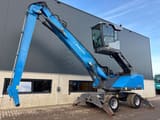2018 Fuchs MHL331F material handler, side view