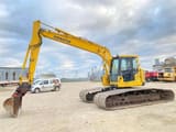 2012 Komatsu PC138US-8 crawler excavator, side profile view