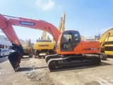 2021 Doosan DX225LC crawler excavator, side view