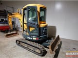 2011 Hyundai ROBEX 35Z-9 mini excavator, front three-quarter view