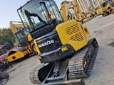 2024 Komatsu PC55 crawler excavator, front three-quarter view