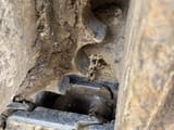 2019 Komatsu HB215LC-3 crawler excavator track drive detail