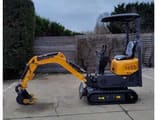 KATCO Q13-POWER+ mini excavator, side view