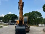 2019 Hyundai R210W-9 wheel excavator, front view