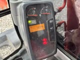 2023 Hitachi ZX70-5G mini excavator instrument cluster view