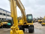 2007 Komatsu PC200-7 crawler excavator, front three-quarter view