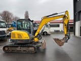 2021 Wacker Neuson EZ50 mini excavator, side view